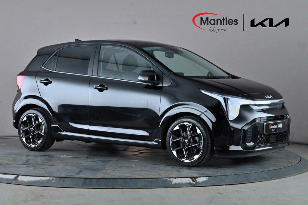 Kia Picanto 1.0 Gt Line S Hatchback Amt Ss AK75KPP Black #2