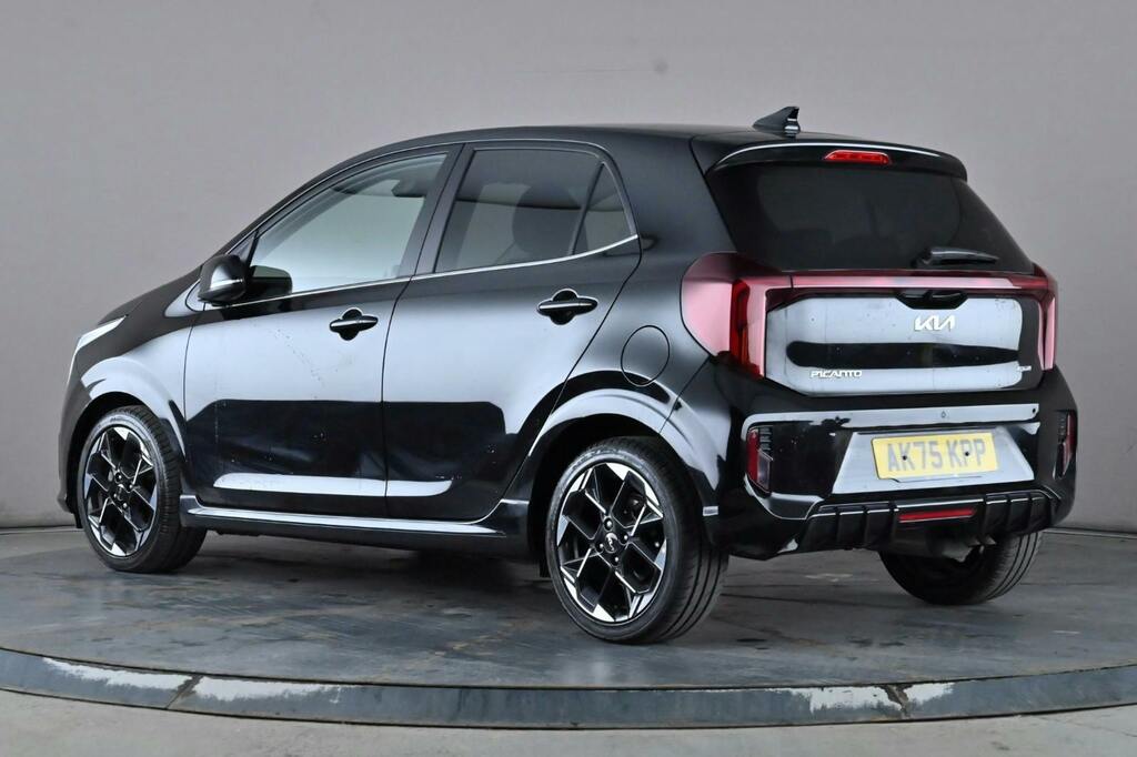 Kia Picanto 1.0 Gt Line S Hatchback Amt Ss AK75KPP Black #5