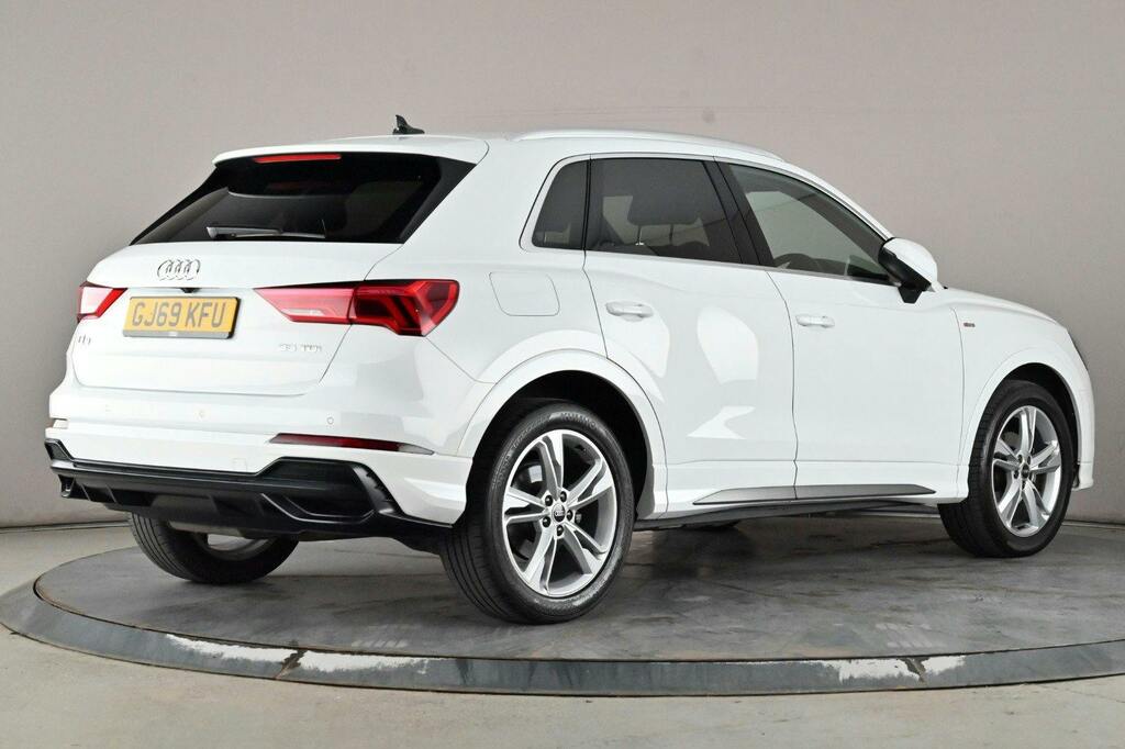 Audi Q3 2.0 Tdi 35 S Line Suv S Tronic Ss GJ69KFU White #6