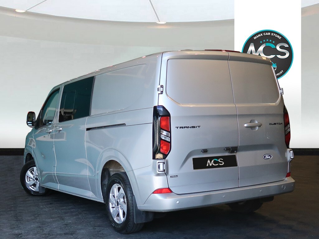 Ford Transit Custom 320 Limited Crew Cab L2h1 Dciv Ecoboost Euro Silver #2