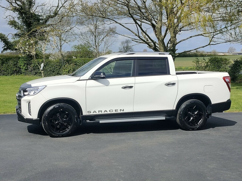 SsangYong Musso Saracen 2.2 YY25HLE White #4