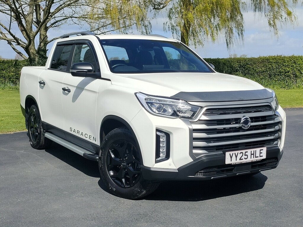 SsangYong Musso Saracen 2.2 YY25HLE White #3