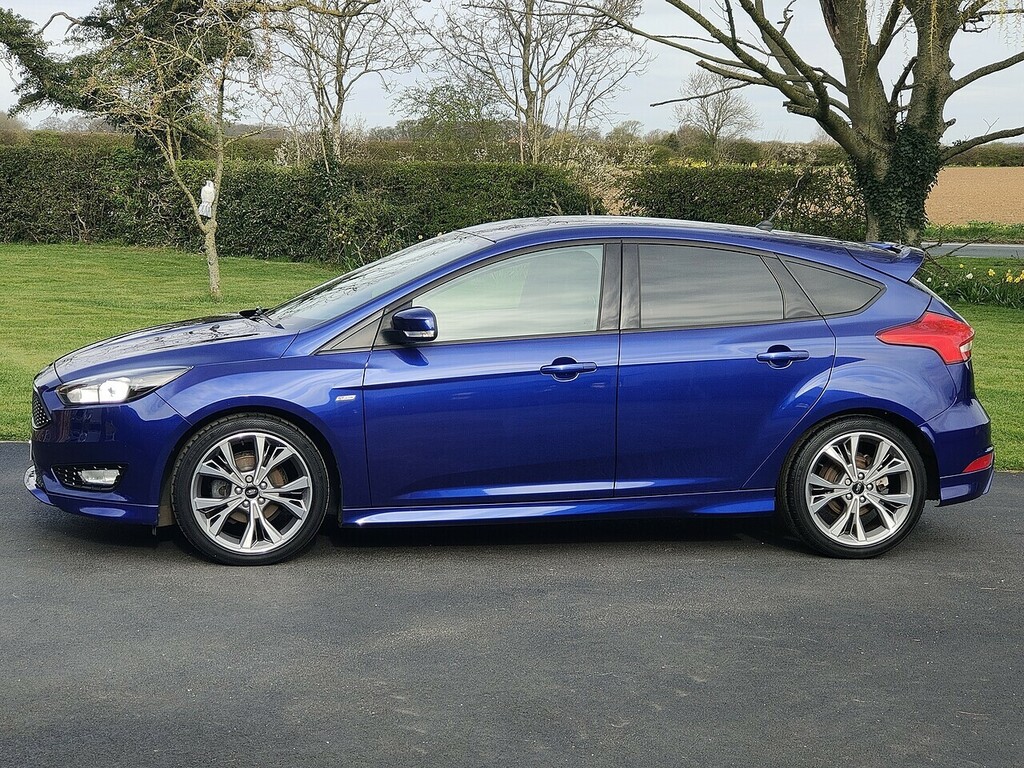 Ford Focus Ecoboost St-line YE68BDZ Blue #4
