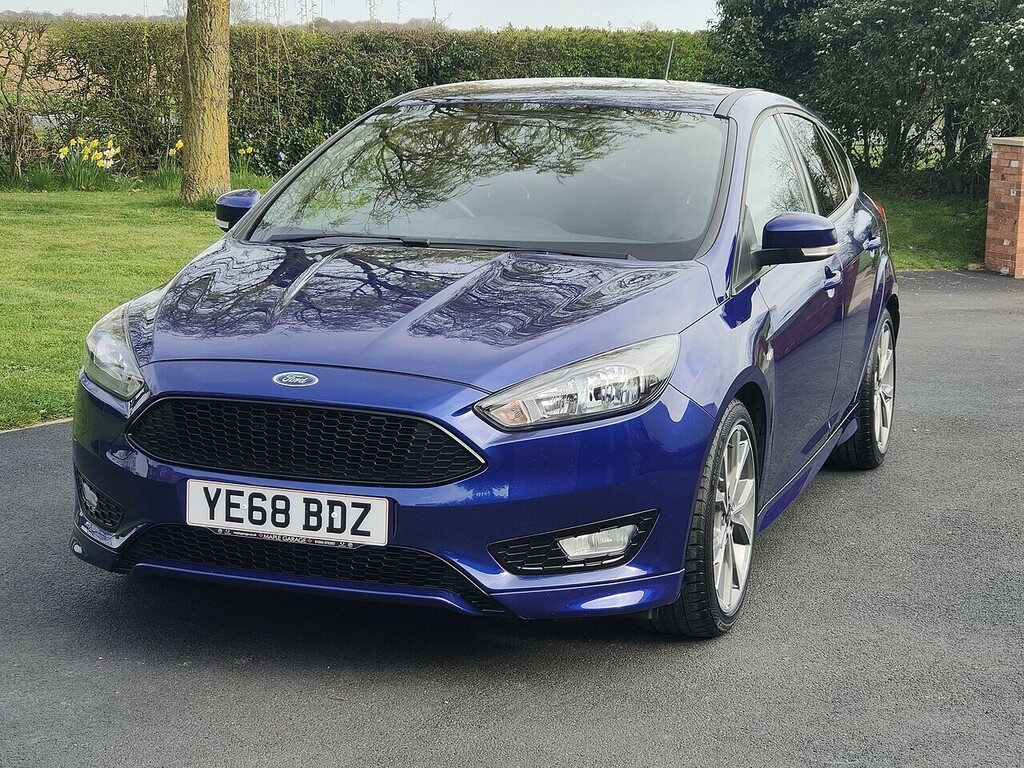 Ford Focus Ecoboost St-line YE68BDZ Blue #5