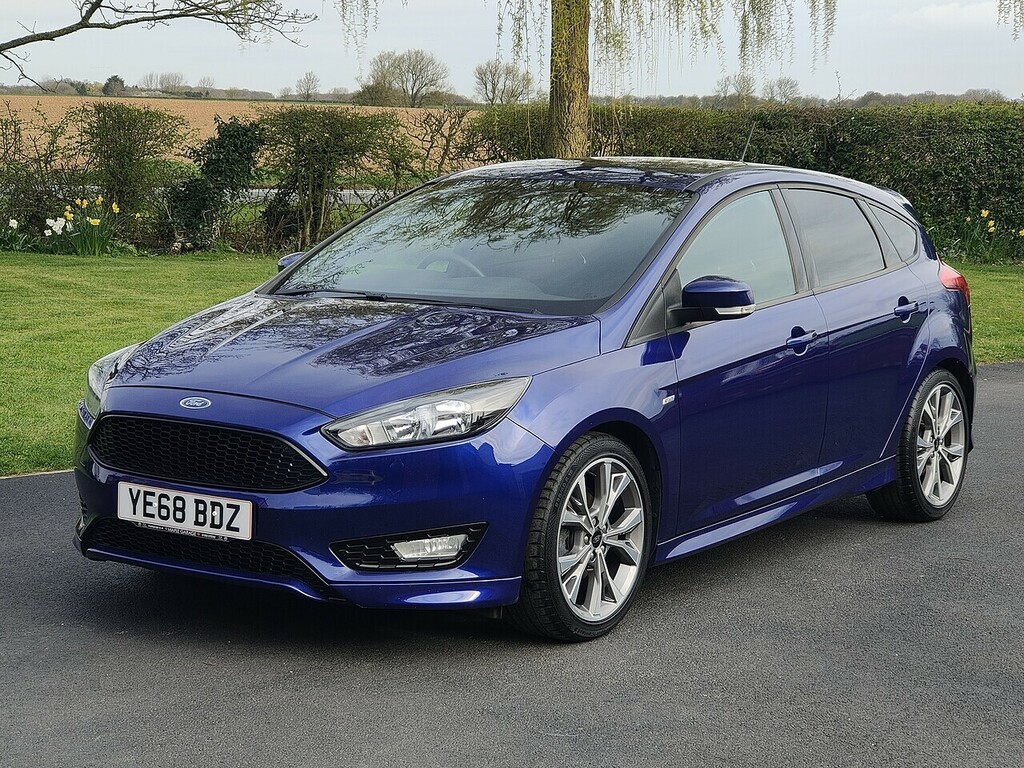 Ford Focus Ecoboost St-line YE68BDZ Blue #2