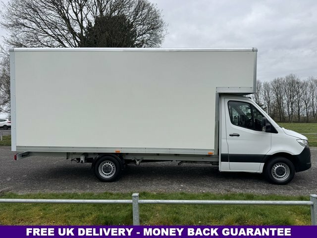 Mercedes-Benz Sprinter 2.1 315Cdi New Extra Long 5.2M 17Ft Luton Dropwe KR22KWU White #2