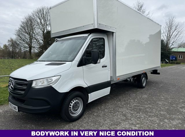 Mercedes-Benz Sprinter 2.1 315Cdi New Extra Long 5.2M 17Ft Luton Dropwe KR22KWU White #4