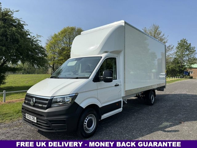 Volkswagen Crafter 2.0 3.5T. 5.2M 17Ft Luton New Body Large Tail DX22ZBG White