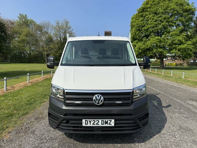 Volkswagen Crafter 2.0 Tdi Cr35 3.5T. Lwb 5.2M. 17Ft Dropside Air C DY22DMZ White #5