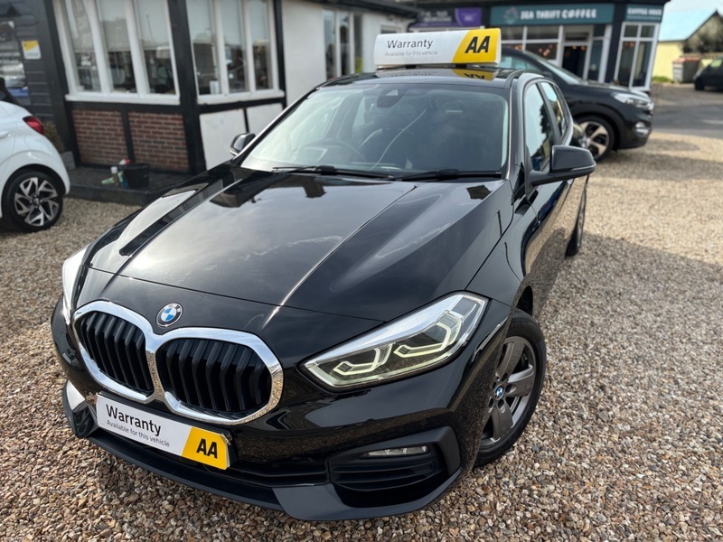BMW 1 Series 1.5 116D Se Hatchback AP69CZO Black #6