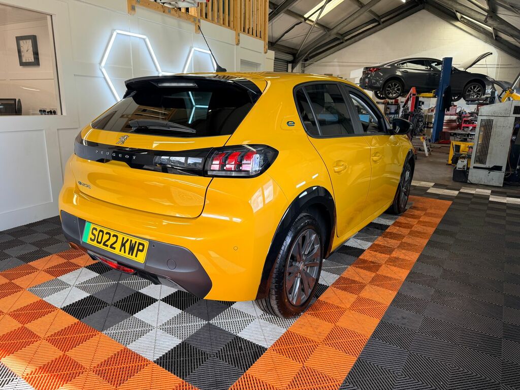 Peugeot e-208 50Kwh Active Premium Hatchback SO22KWP Yellow #3
