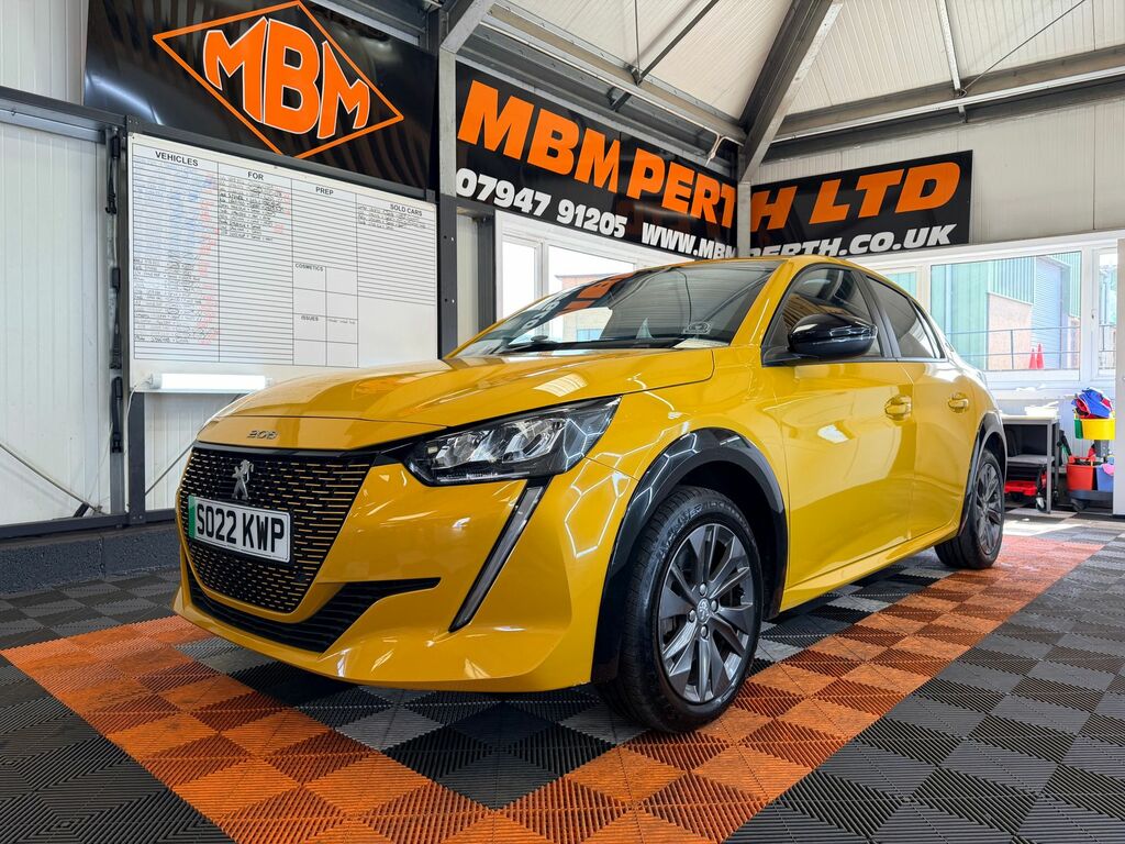 Peugeot e-208 50Kwh Active Premium Hatchback SO22KWP Yellow #2