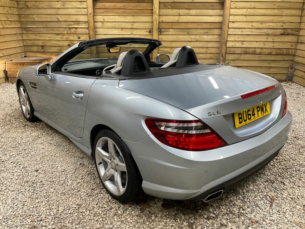 Mercedes-Benz SLK Slk200 Amg Sport Convertible Silver #4