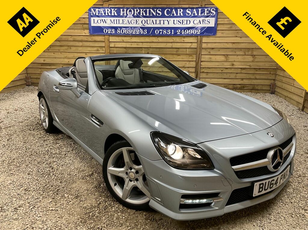 Mercedes-Benz SLK Slk200 Amg Sport Convertible Silver