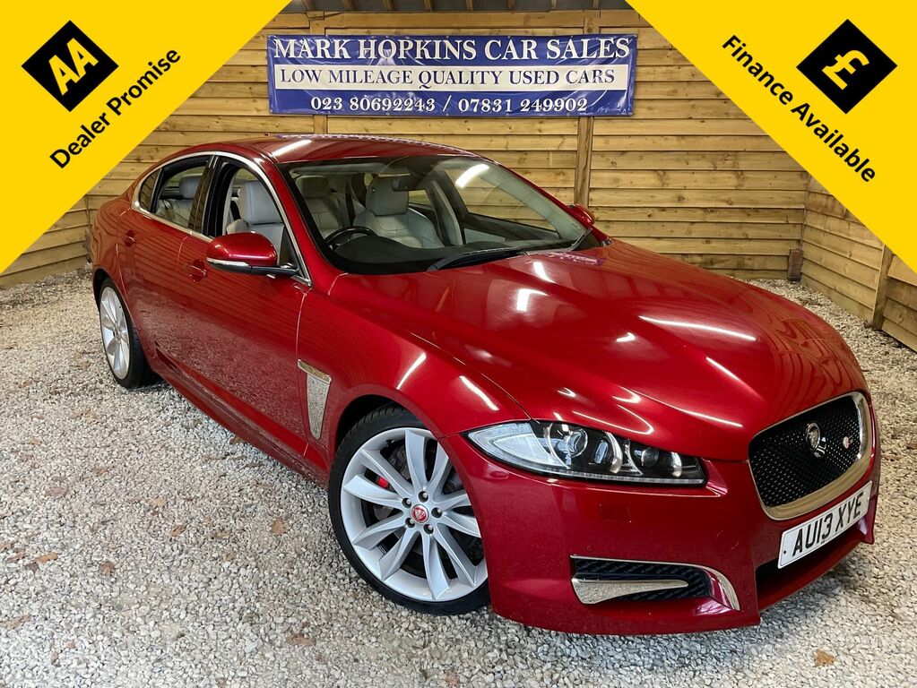 Jaguar XF S V6 Portfolio Saloon Red