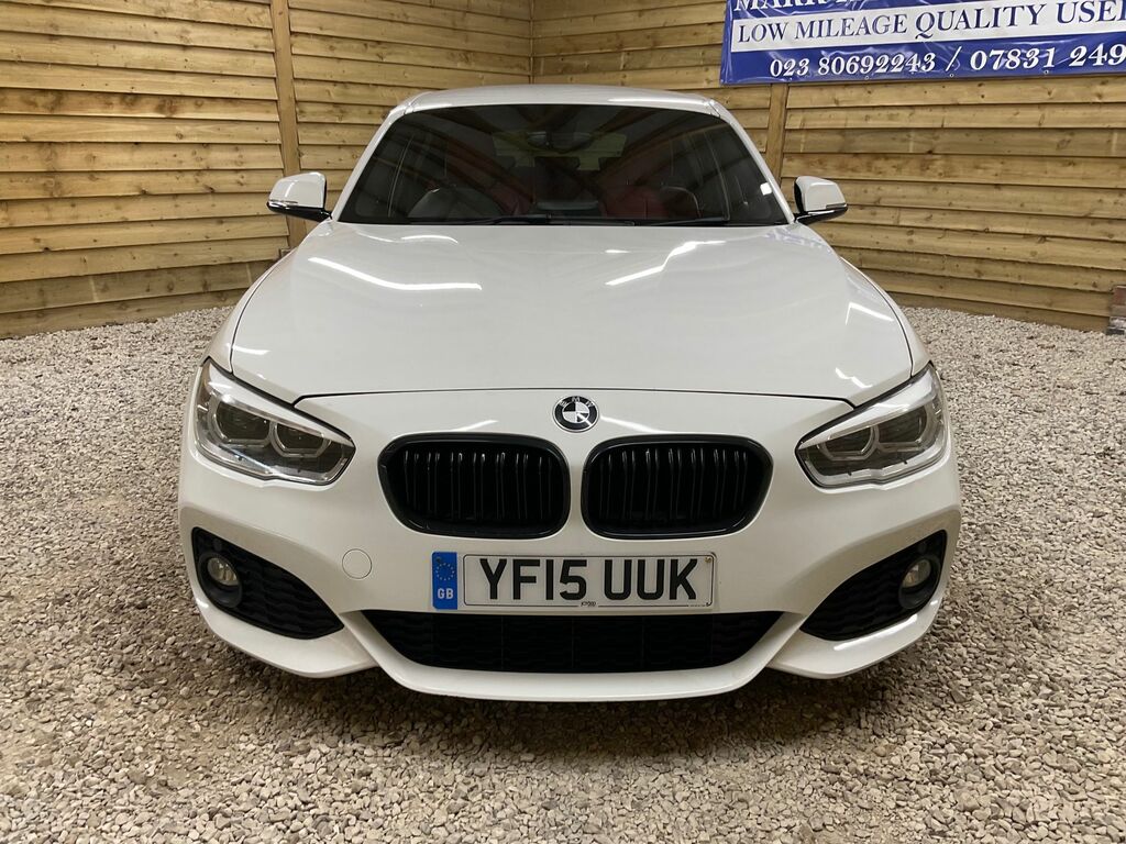 BMW 1 Series 116D M Sport Hatchback YF15UUK White #2