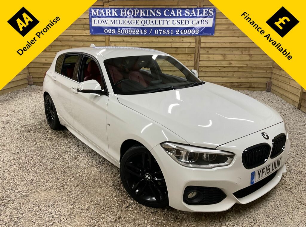 BMW 1 Series 116D M Sport Hatchback White