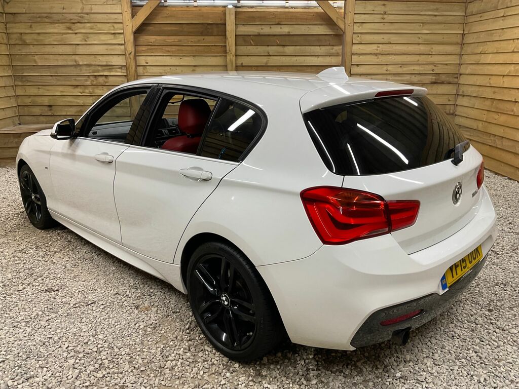 BMW 1 Series 116D M Sport Hatchback YF15UUK White #4