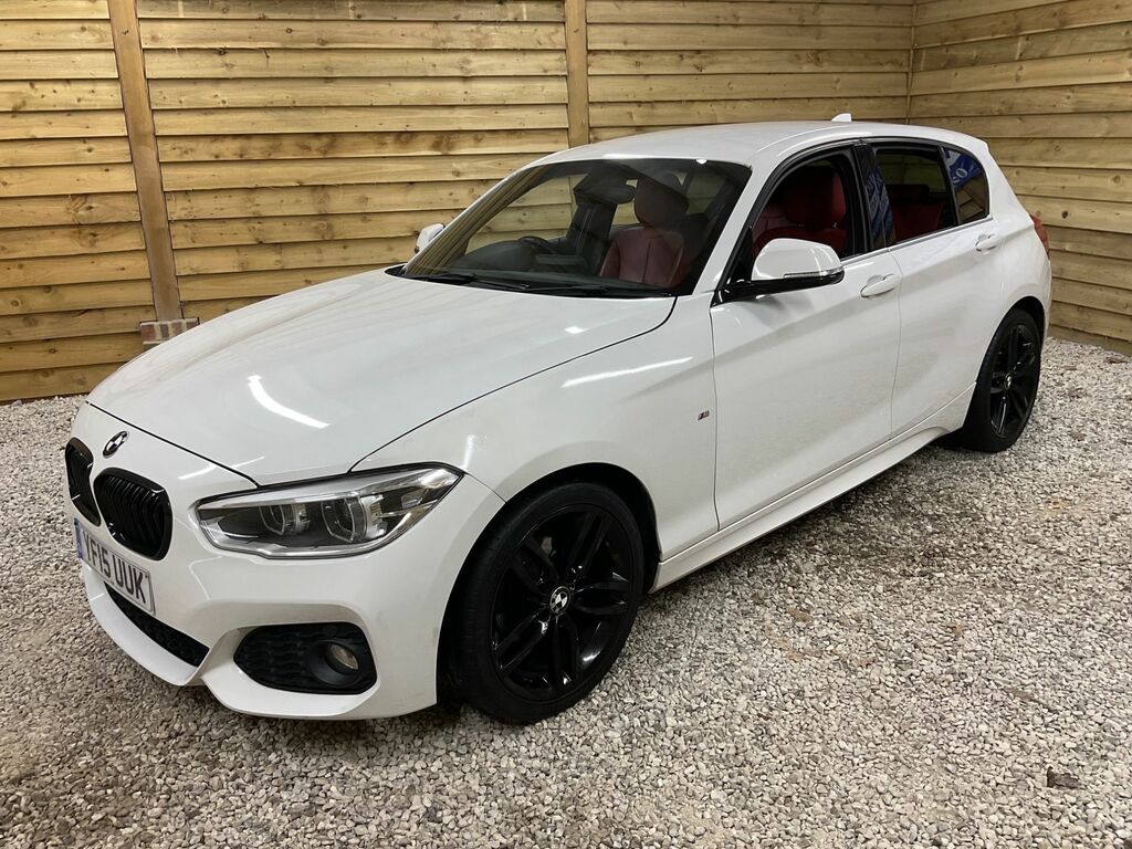BMW 1 Series 116D M Sport Hatchback YF15UUK White #3