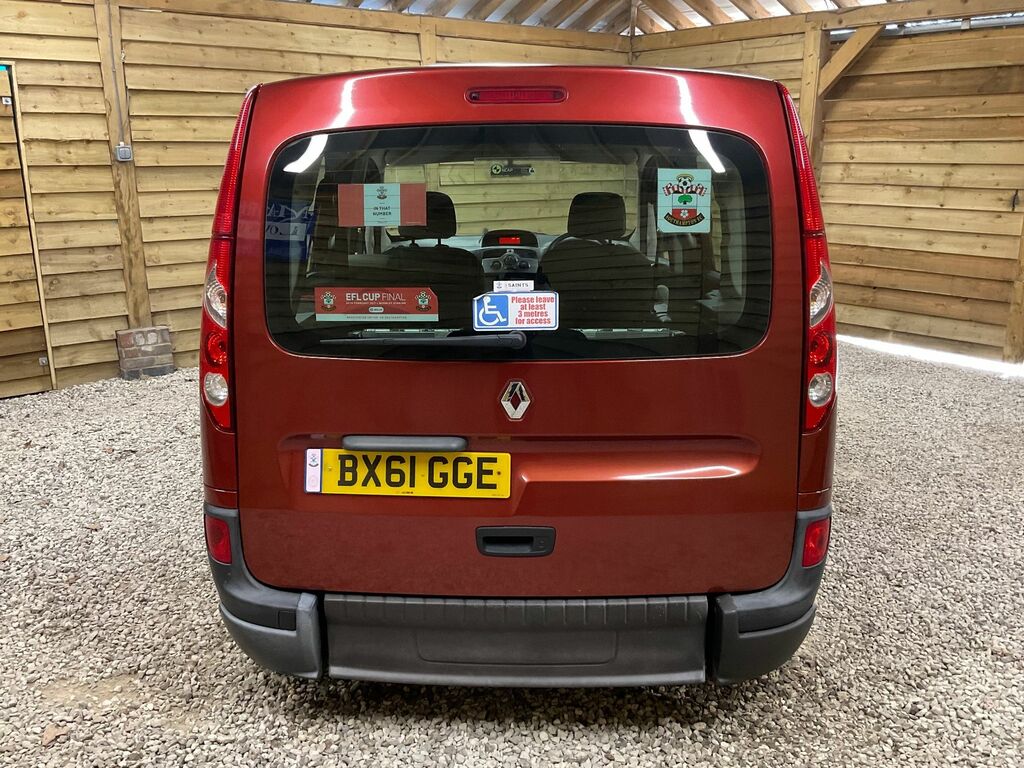 Renault Kangoo 16V Expression Wheelchair Red #6