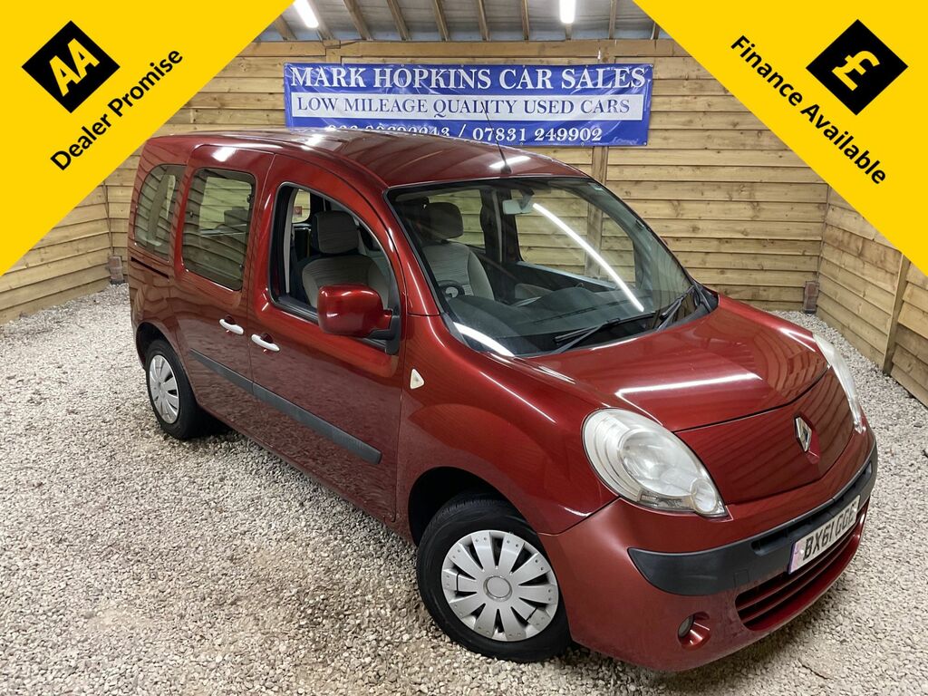 Renault Kangoo 16V Expression Wheelchair Red