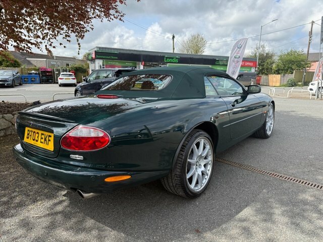 Jaguar XKR 4.2 Supercharged Green #8