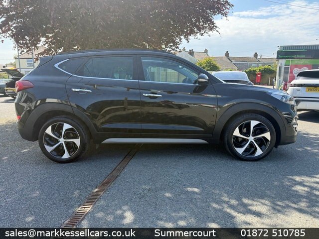 Hyundai Tucson Suv WO17LNC Black #2