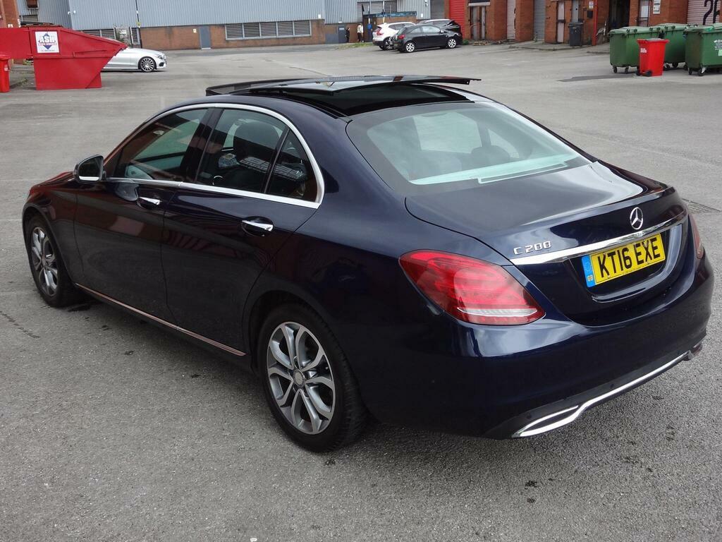 Mercedes-Benz C Class 2.0 C200 Sport Premium 7G-tronic Euro 6 S S KT16EXE Blue #5
