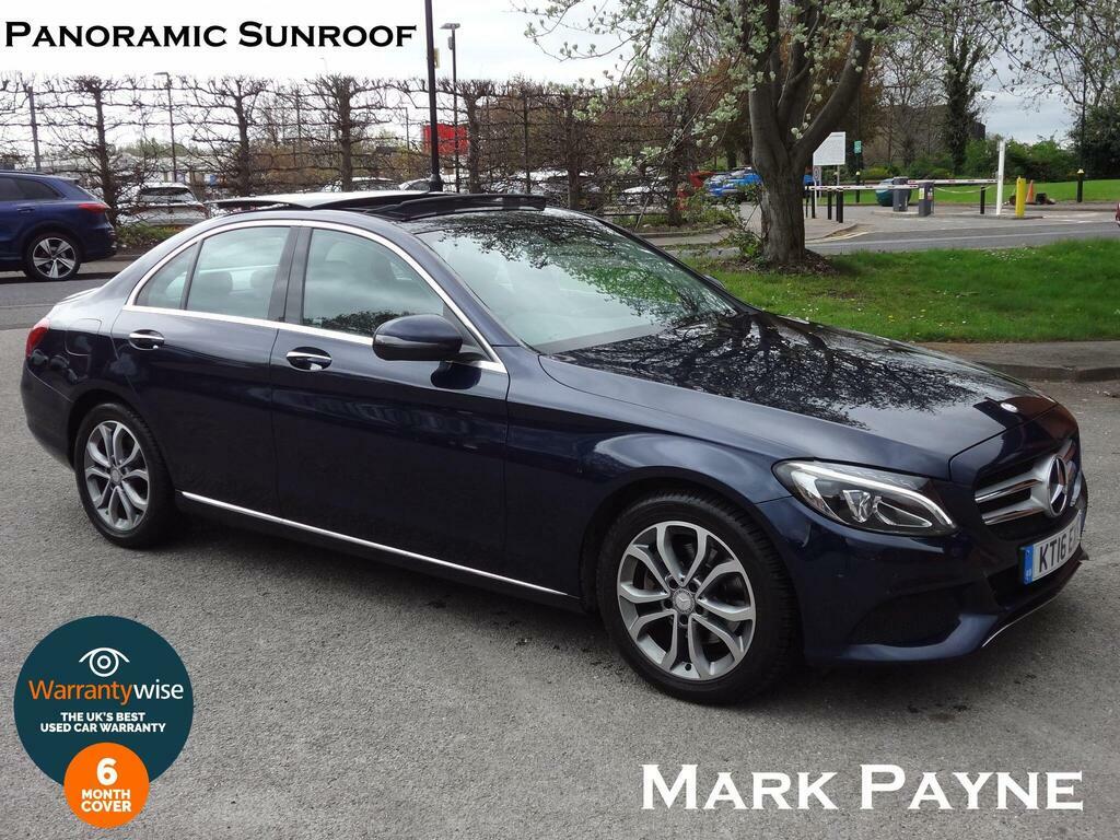 Mercedes-Benz C Class 2.0 C200 Sport Premium 7G-tronic Euro 6 S S Blue