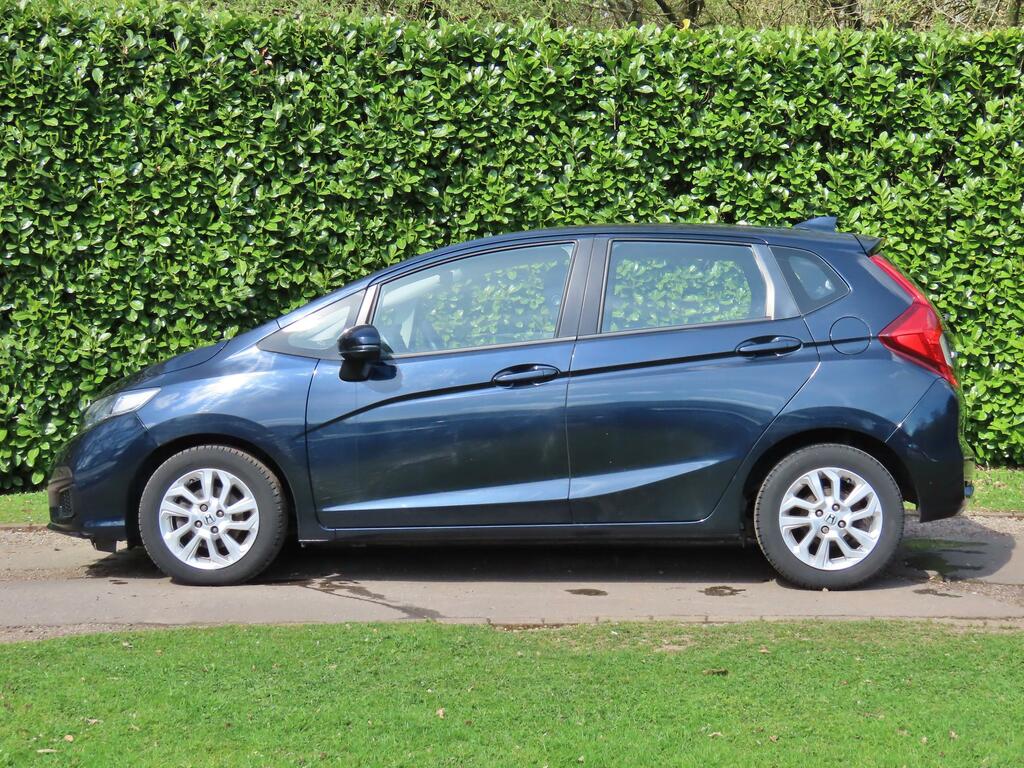 Honda Jazz 1.3 I-vtec Se Hatchback Cvt Euro 6 Ss Blue #4