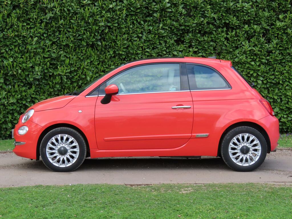 Fiat 500 1.2 Lounge Hatchback Euro 6 Ss LD65JGU Pink #4