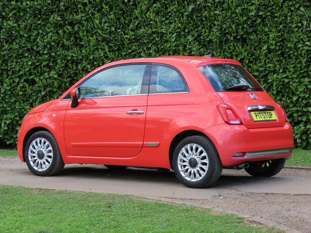 Fiat 500 1.2 Lounge Hatchback Euro 6 Ss LD65JGU Pink #5