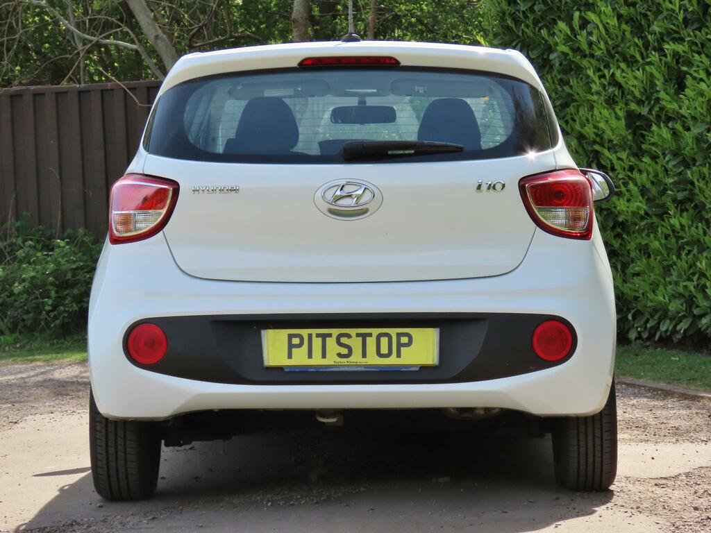 Hyundai I10 1.0 Se Hatchback Euro 6 67 Ps BG68UWK White #6