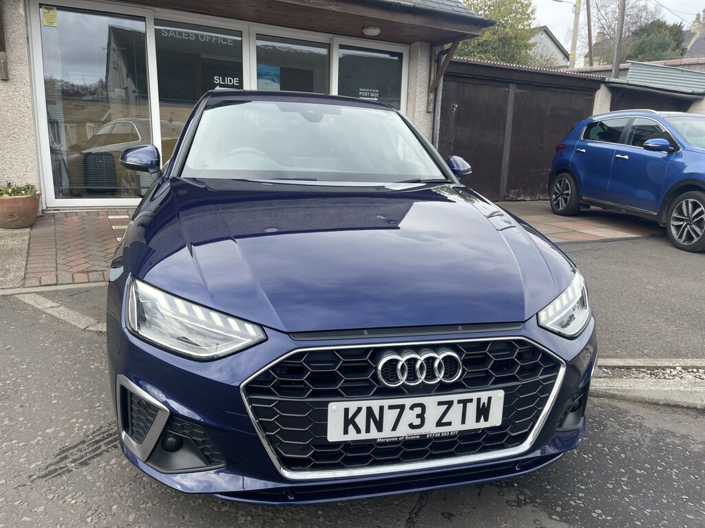 Audi A4 Saloon 2.0 Tdi 35 S Line 2023 KN73ZTW Blue #5