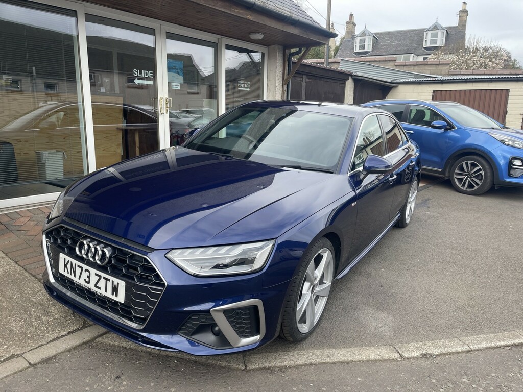 Audi A4 Saloon 2.0 Tdi 35 S Line 2023 Blue