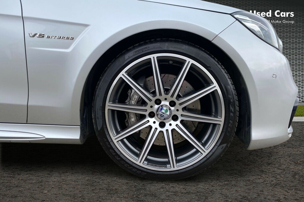 Mercedes-Benz E Class 5.5 E63 V8 Biturbo Amg Spds Mct Euro 6 Ss Silver #5