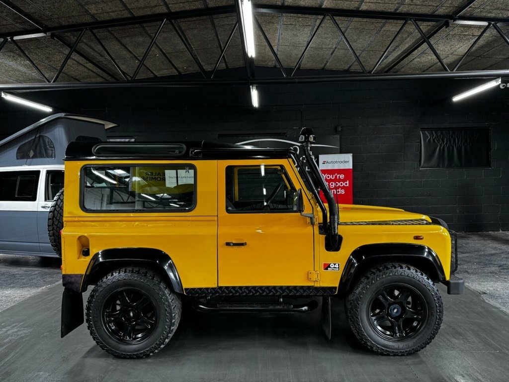 Land Rover Defender 90 2.5L G4 Yellow #2