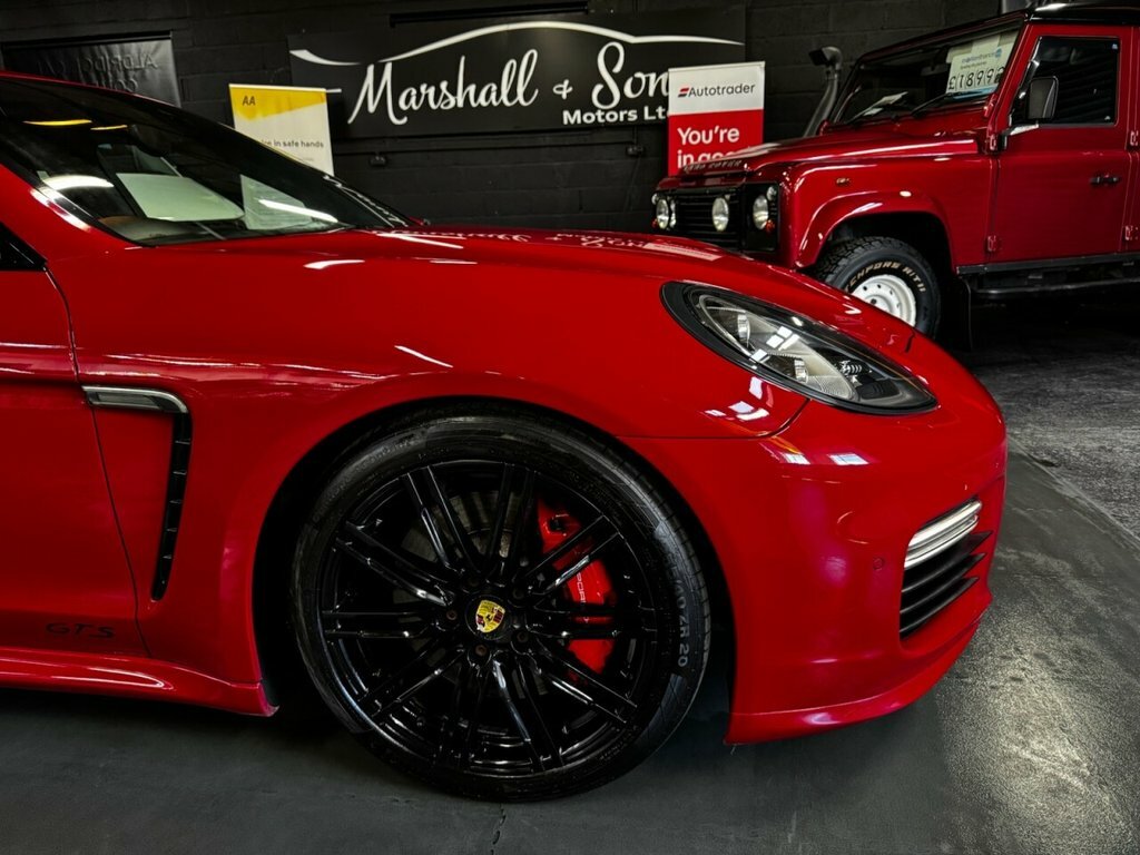 Porsche Panamera 4.8L Gts Red #3