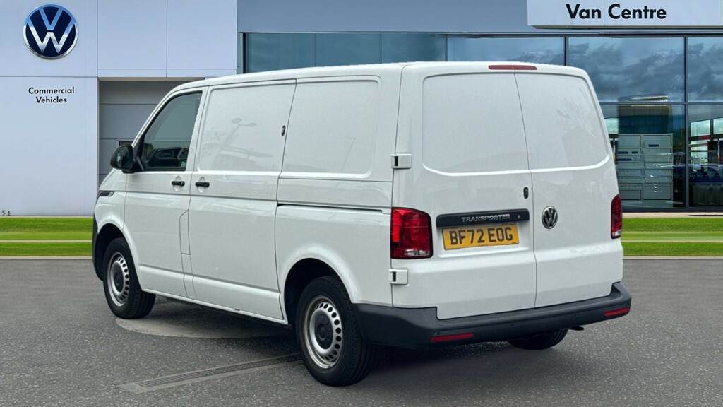 Volkswagen Transporter Transporter 2.0 Tdi 110 Startline Van BF72EOG White #3