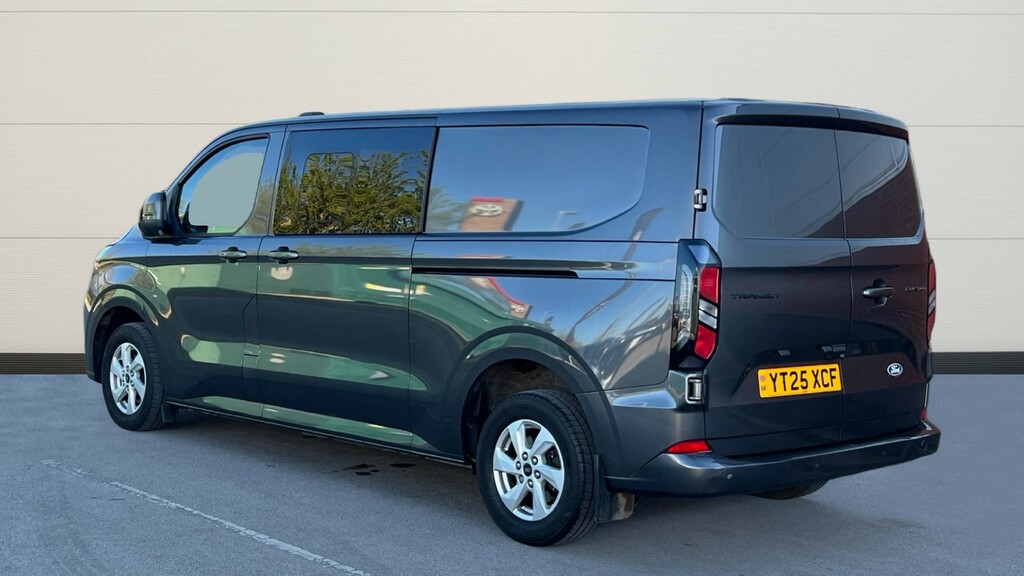 Ford Transit Custom Transit Custom 2.0 Ecoblue 136Ps H1 Double Cab Van YT25XCF Grey #2