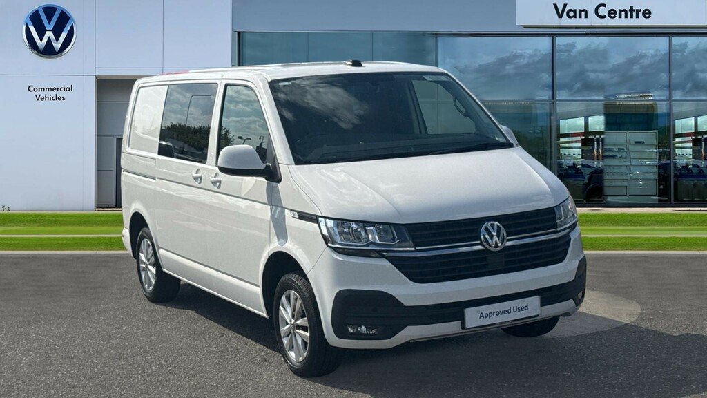 Volkswagen Transporter Transporter 2.0 Tdi 150 Highline Kombi Van Dsg White