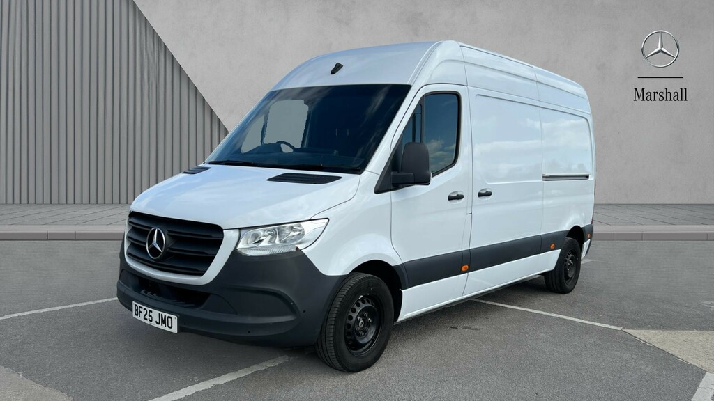 Mercedes-Benz Sprinter Sprinter 3.5T H1 Premium Van BF25JMO White #4