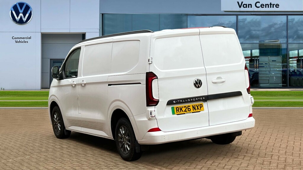 Volkswagen E-Transporter T32 Panel Van Commerce Pro Swb 136 Ps 65 Kwh Elect RK26NXP White #3