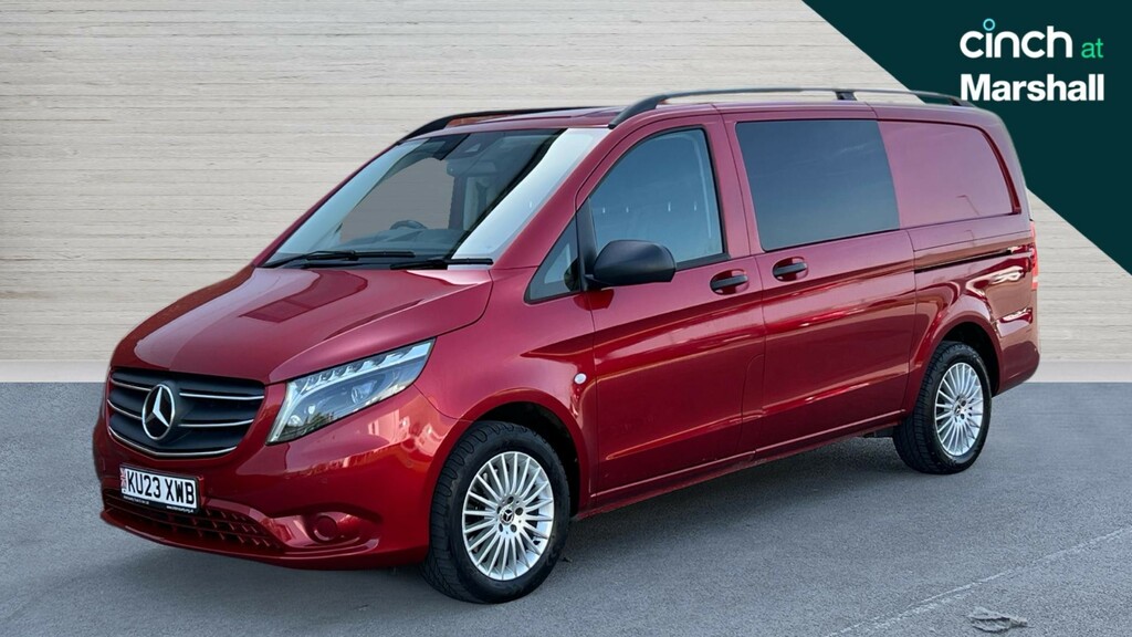 Mercedes-Benz Vito Vito 119Cdi Premium Crew Van 9G-tronic KU23XWB Red #4