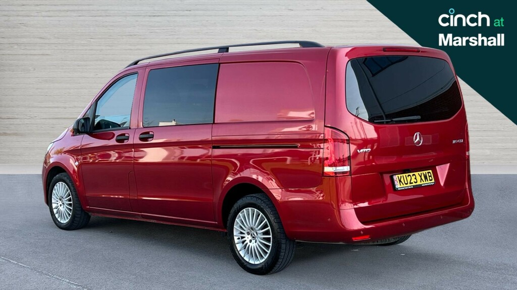 Mercedes-Benz Vito Vito 119Cdi Premium Crew Van 9G-tronic KU23XWB Red #2