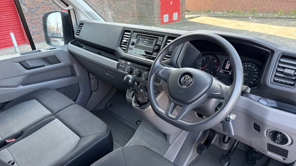 Volkswagen Crafter Crafter 2.0 Tdi 102Ps Startline High Roof Van MC72HBK White #6