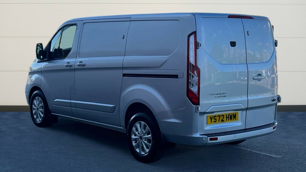 Ford Transit Custom Transit Custom 2.0 Ecoblue 170Ps Low Roof Limited YS72HWM Silver #2