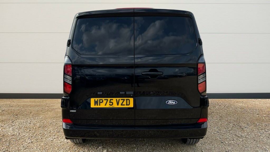 Ford Transit Custom Transit Custom 2.5 Phev 232Ps H1 Van Limited WP75VZD Black #6
