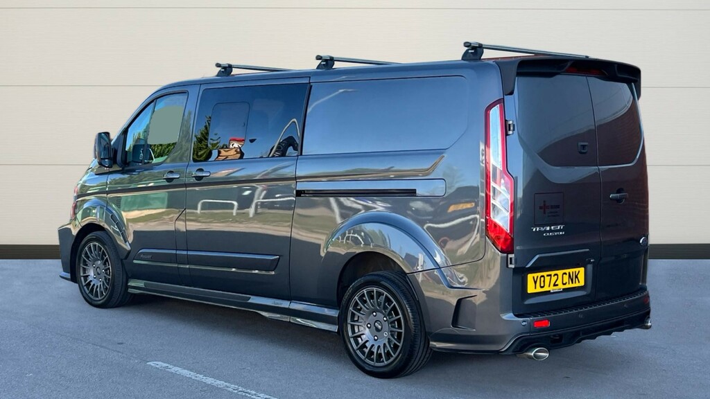Ford Transit Custom Transit Custom 2.0 Ecoblue 170Ps Low Roof Dcab Ms YO72CNK Grey #2
