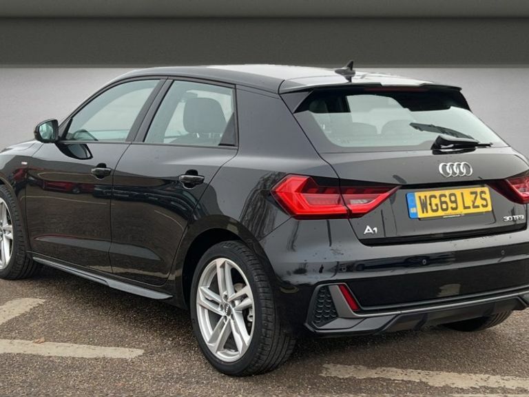 Audi A1 30 Tfsi S Line WG69LZS Black #3